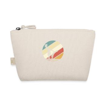 Mom Play with son - Mother's Day Gifts - Organic Pouch - nature - Front