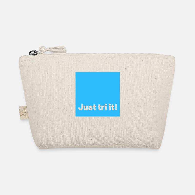 just tri it blue Organic Pouch