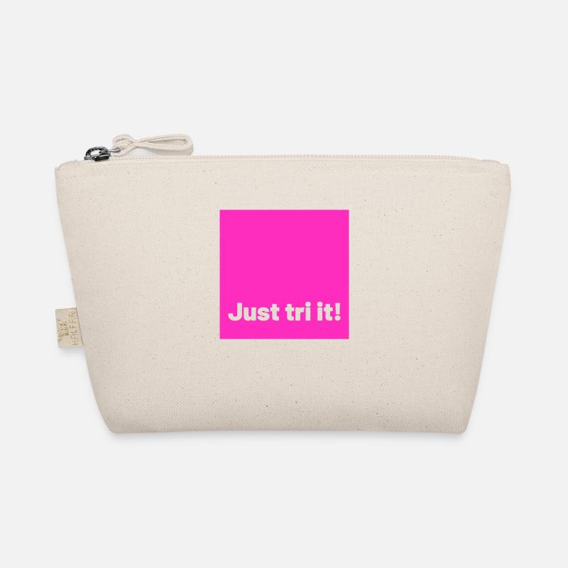 just tri it pink Organic Pouch