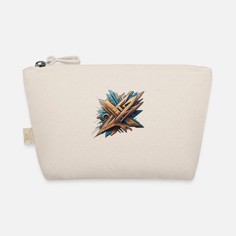 Cool crazy graffiti design Organic Pouch