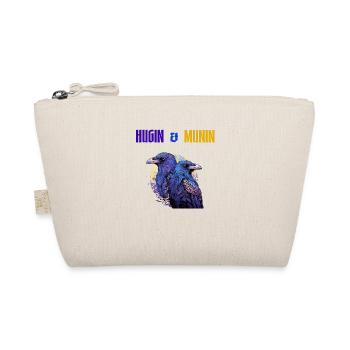 Hugin et Munin, les corbeaux d’Odin avec l’écriture - Trousse biologique - nature - Devant