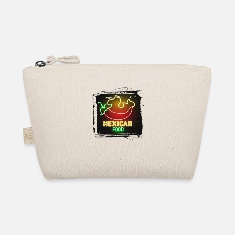 summer beach beach retro sea neon light eng Organic Pouch