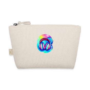 Headphones Singers Musicians Gamers Listen to music Singing - Organic Pouch - nature - Front