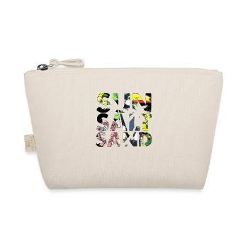 Summer surf croatia beach paradise hrvatska party - Organic Pouch - nature - Front