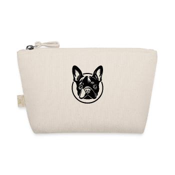 French Bulldog Frenchie Boston Terrier - Organic Pouch - nature - Front