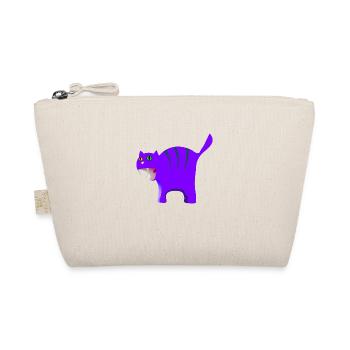 Fat cat - Organic Pouch - nature - Front
