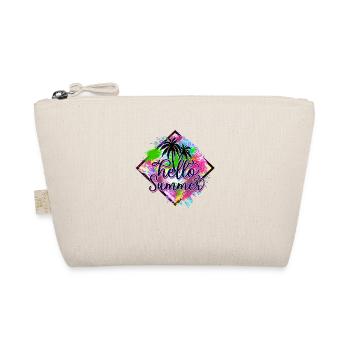 Summer surf croatia beach paradise party vibes - Organic Pouch - nature - Front