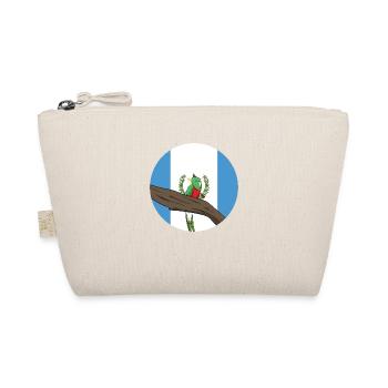 Guatemala Guatemalan Flagge DNA I Geschenk - Bio-Täschchen - Natur - Vorne