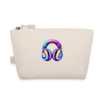 Gamer Headphones Musicians Singers Listen to music Singing - Organic Pouch - nature - Front