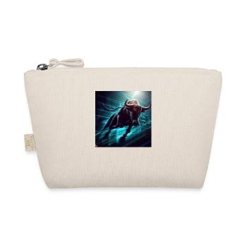 Stock chart with bulls - Organic Pouch - nature - Front