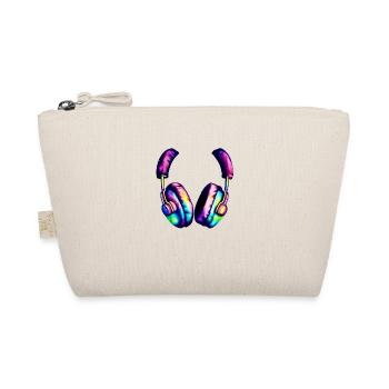 Headphones Singers Musicians Gamers Listen to music Singing - Organic Pouch - nature - Front