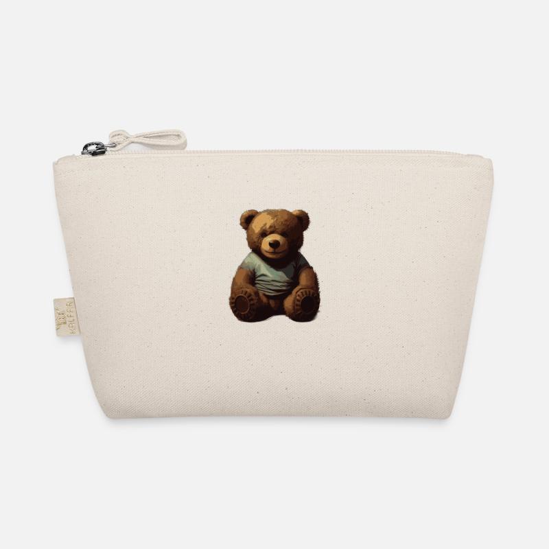 Teddy bear Organic Pouch