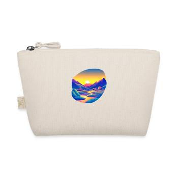 Mountains Hiking Mountain Hiking Hiking Mountain Hikers - Organic Pouch - nature - Front
