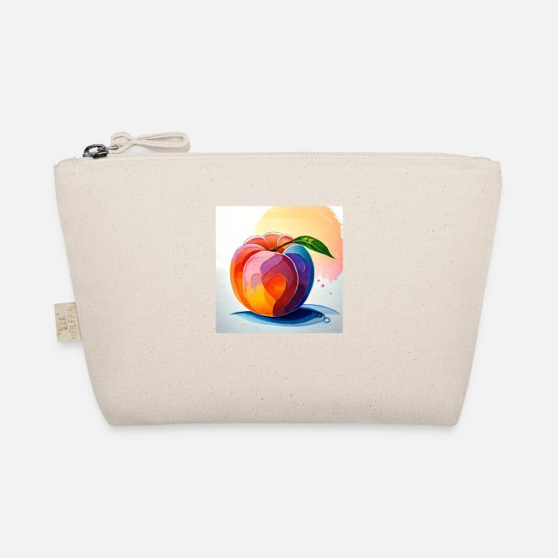 Delicate temptation: a peach viewing room Organic Pouch