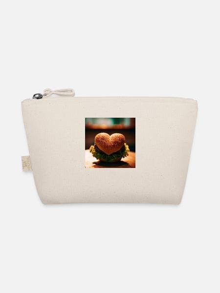 The way to a man's heart is through his stomach - Organic Pouch - nature