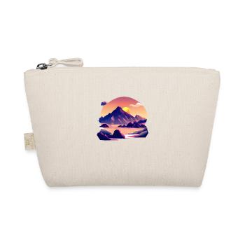 mountain hikers hiking mountains hiking mountain hiking - Organic Pouch - nature - Front