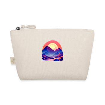 Mountains Hiking Mountain Hiking Hiking Mountain Hikers - Organic Pouch - nature - Front