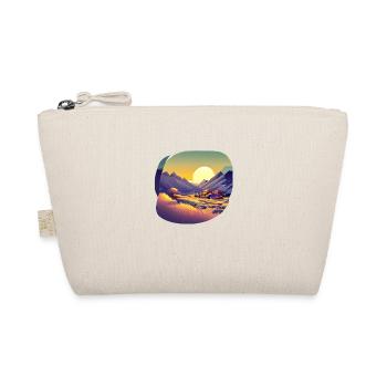 Mountains Hiking Mountain Hiking Hiking Mountain Hikers - Organic Pouch - nature - Front