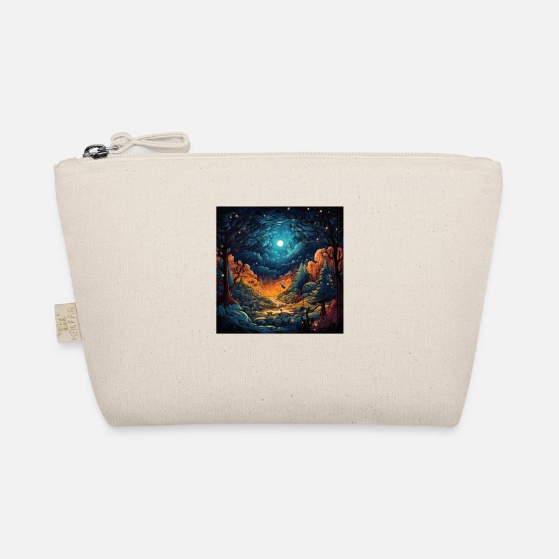 Forest at night Organic Pouch