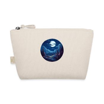 Forest landscape at night - Organic Pouch - nature - Front