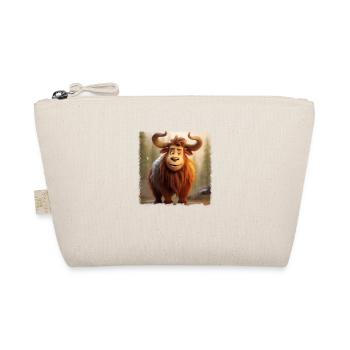 young bison - Organic Pouch - nature - Front