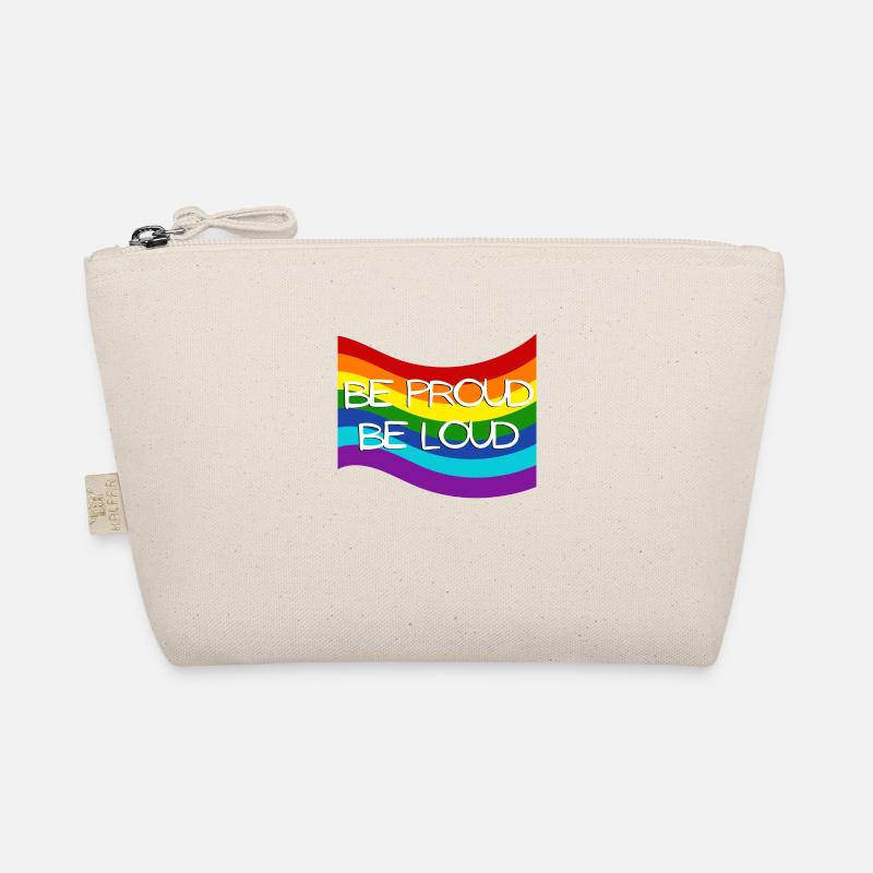 Be Proud Be Loud - Organic Pouch - nature