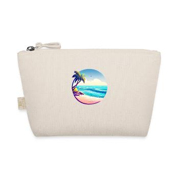Sommerurlaub Strand Palmen Insel Sonne Palme - Bio-Täschchen - Natur - Vorne