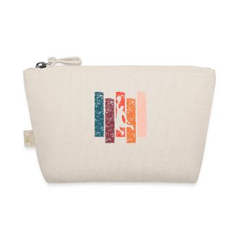 Basketball cadeau Vintage - Trousse biologique - nature - Devant