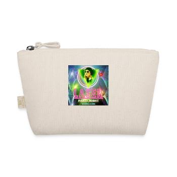 Laser Party Night - Bio-Täschchen - Natur - Vorne