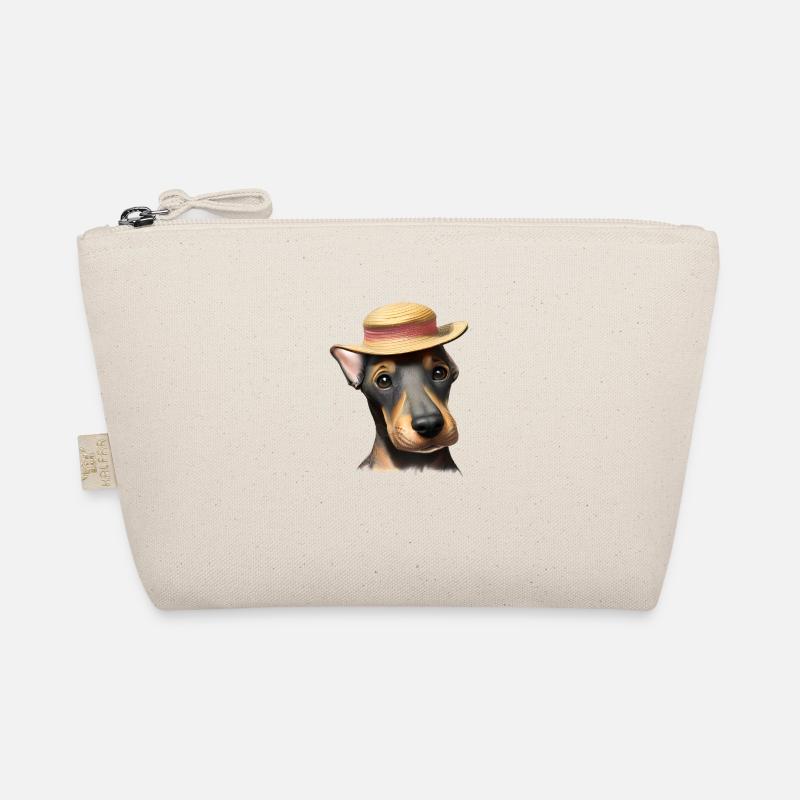 Dobermann Dobermannwelpe Hund Dobermanntrainer Bio-Täschchen