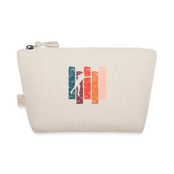 Vintage Geschenk Fechter - Bio-Täschchen - Natur - Vorne