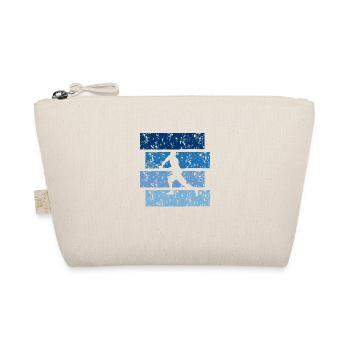 Tennisgeschenk Vintage - Bio-Täschchen - Natur - Vorne