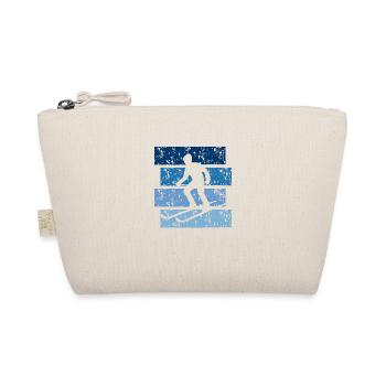 Ski cadeau Vintage - Trousse biologique - nature - Devant
