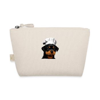 Rottweiler Gastronom Hunde Kochen Hund Hundewelpe - Bio-Täschchen - Natur - Vorne