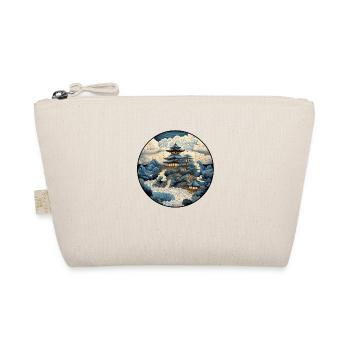 Nr. 2: Temple Japan Kanagawa T-Shirt Ukyio_e - Bio-Täschchen - Natur - Vorne