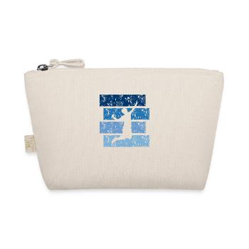 Badminton Vintage-Geschenk - Bio-Täschchen - Natur - Vorne