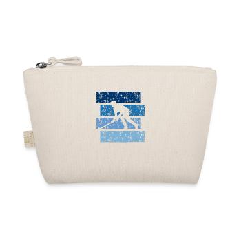 Vintage Geschenk Hockey - Bio-Täschchen - Natur - Vorne