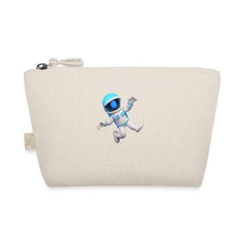 3D Astronaut - Bio-Täschchen - Natur - Vorne