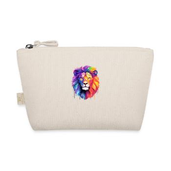 Rainbow Lion - Organic Pouch - nature - Front