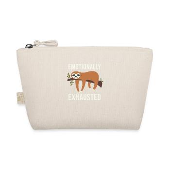 Animaux mignons paresseux émotionnel épuisé drôle - Trousse biologique - nature - Devant