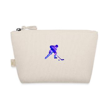 Cadeau de rondelle double exposition pour joueur de hockey - Trousse biologique - nature - Devant