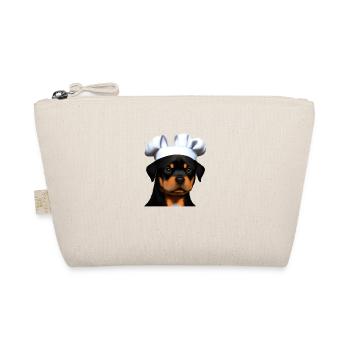 Rottweiler Gastronom Hunde Hundewelpe Kochen Hund - Bio-Täschchen - Natur - Vorne