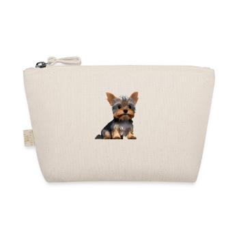 Dog Owner Yorkshire Terrier Puppy Dog - Organic Pouch - nature - Front