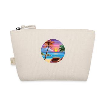 Summer Holiday Palm Beach Palm Islands Island Sun - Organic Pouch - nature - Front