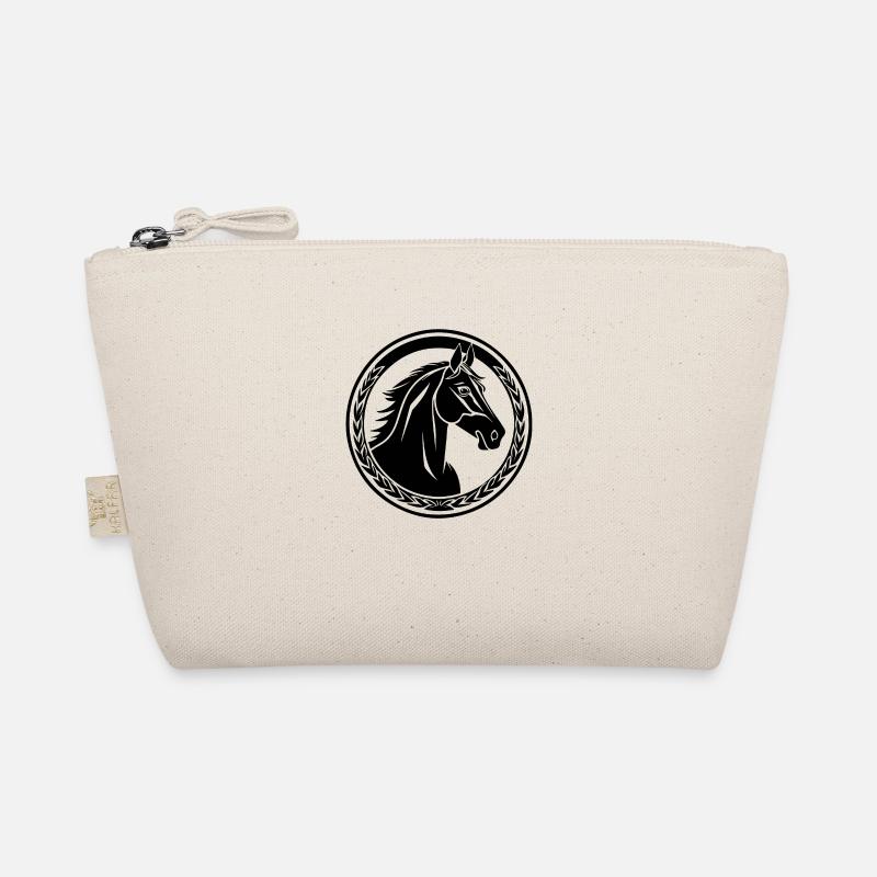 Pferd Pferdekopf Pony Bio-Täschchen