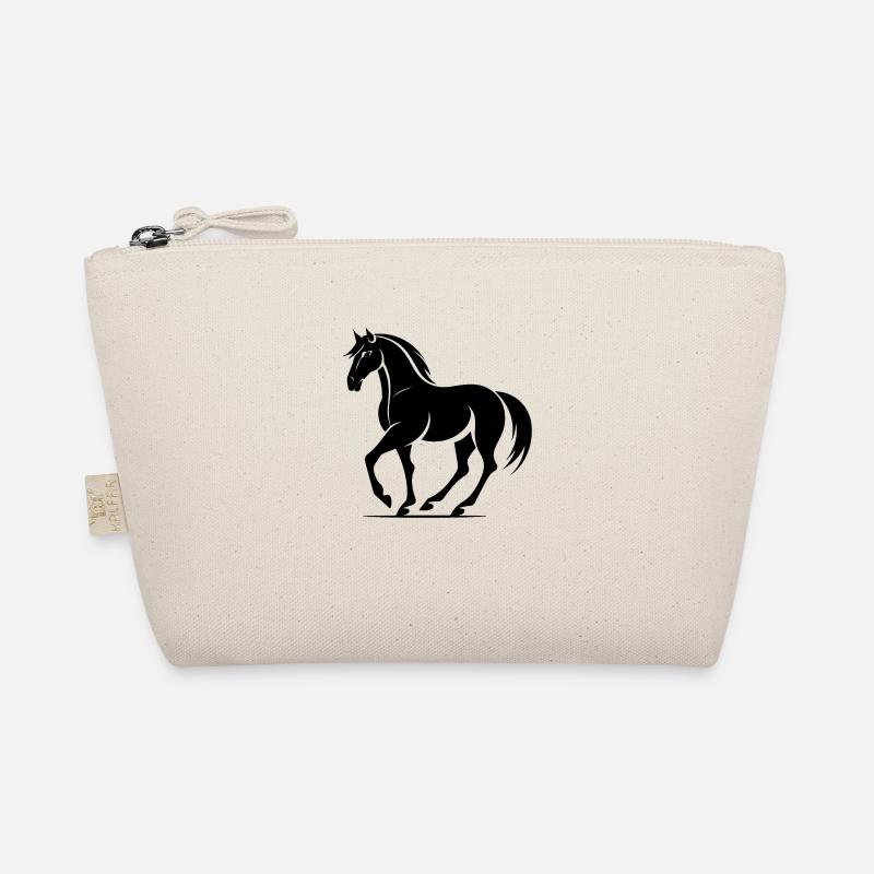 Pferd Pferdekopf Pony Bio-Täschchen