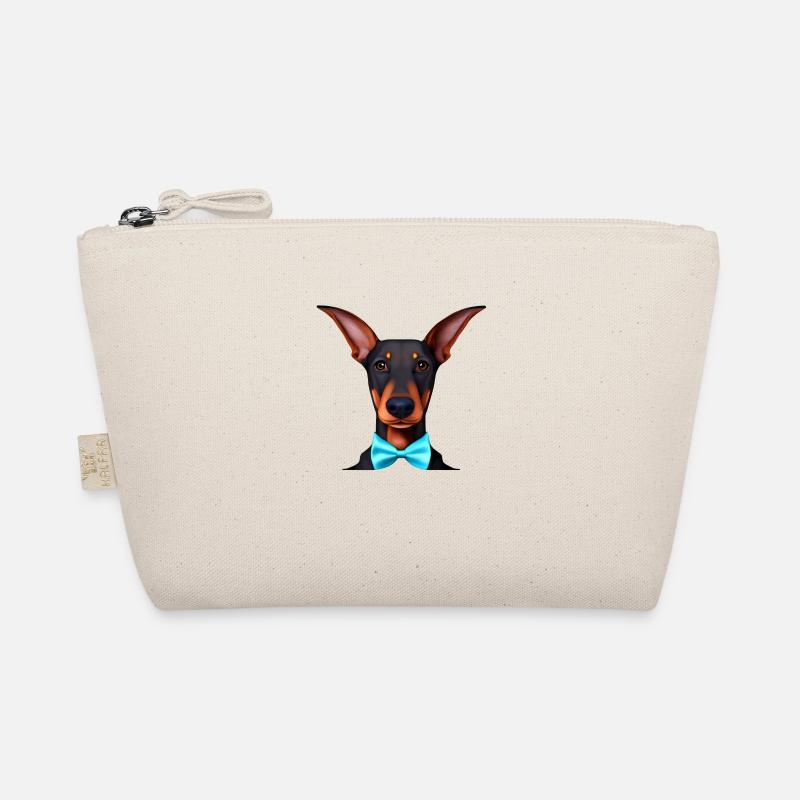 Dobermann Hund Dobermanntrainer Dobermannwelpe Bio-Täschchen
