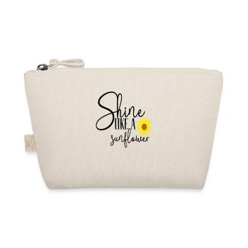 Shine Like a Sunflower - Organic Pouch - nature - Front