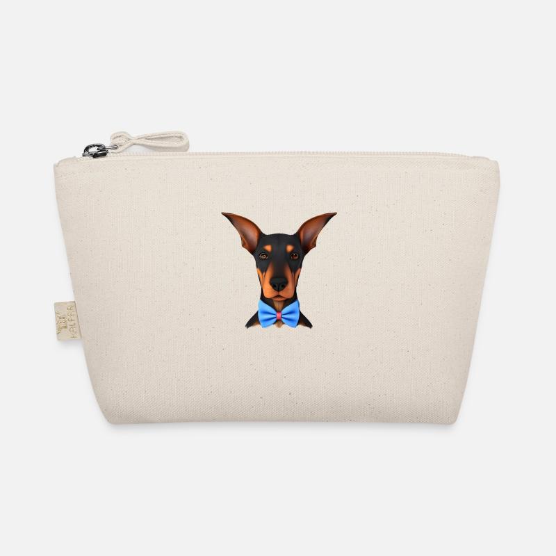 Dobermannwelpe Dobermann Hund Dobermanntrainer Bio-Täschchen