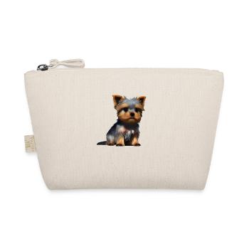 Dog Owner Yorkshire Terrier Puppy Dog - Organic Pouch - nature - Front
